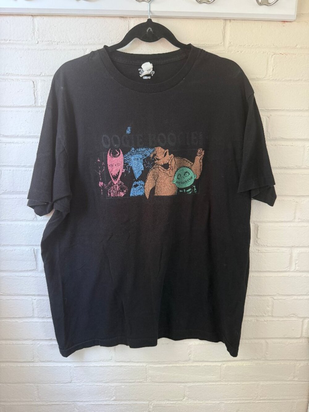 Disney | The Nightmare Before Christmas | Oogie Boogie Boys Black Tshirt XL